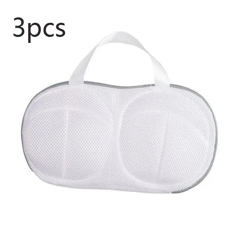 “Anti-Deformation Bra Mesh Laundry Bag – Machine Washable Polyester Bra & Underwear Protector for Sports Bras, Lingerie, and Delicates”