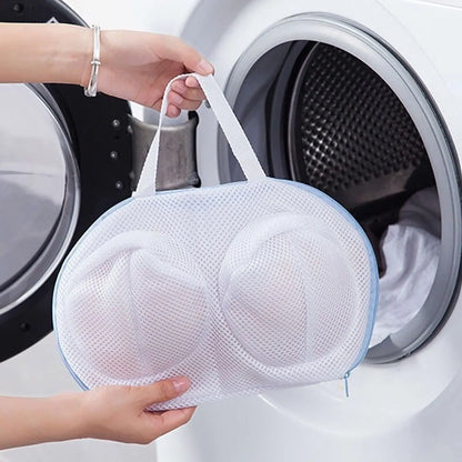 “Anti-Deformation Bra Mesh Laundry Bag – Machine Washable Polyester Bra & Underwear Protector for Sports Bras, Lingerie, and Delicates”