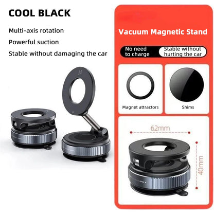 K007 Magnetic Phone Holder | 360° Adjustable 3-Axis Mount with Strong Magnetic Grip for Car, Desk & Home